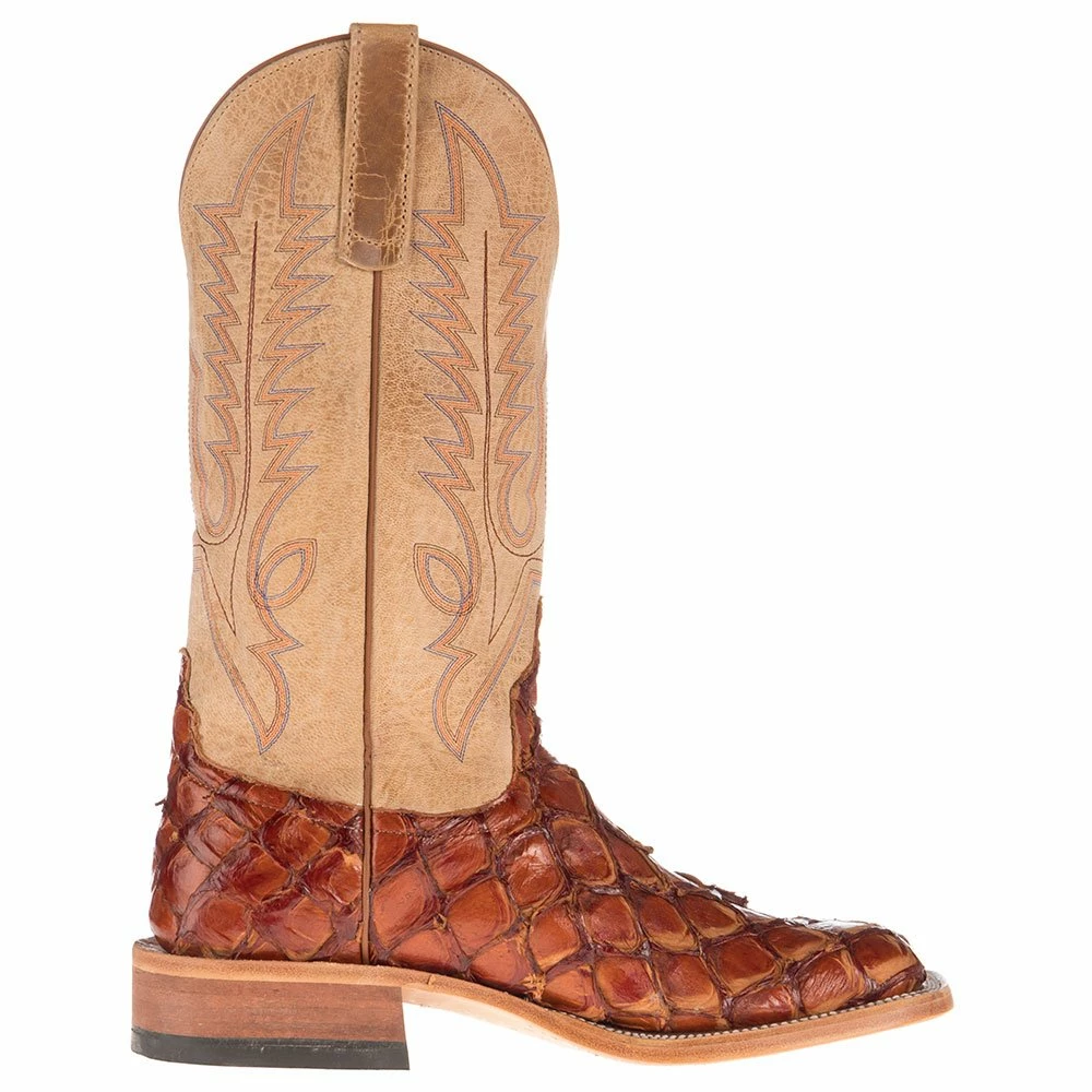 Anderson Bean Men's Anderson Bean Cognac Bass Cowboy Boots 7 Anderson Bean Men's Anderson Bean Cognac Bass Cowboy Boots - Image 5