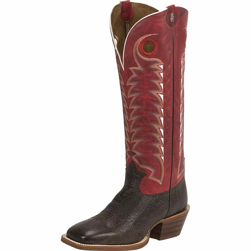 Tony Lama Men's Brown Rosston 16in Buckaroo Cowboy Boots 3 Tony Lama Men's Brown Rosston 16in Buckaroo Cowboy Boots