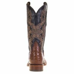 Tony Lama Men's Royston Kango Full Quill Ostrich 13in. Classic Black Top Cowboy Boots -Justin Boots Store 6041 3 9c18931c 725b 4807 a5b8 66987799c196
