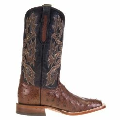 Tony Lama Men's Tony Lama Royston Kango Full Quill Ostrich 13in. Classic Black Top Cowboy Boots 11 Tony Lama Men's Tony Lama Royston Kango Full Quill Ostrich 13in. Classic Black Top Cowboy Boots -Justin Boots Store 6041 4