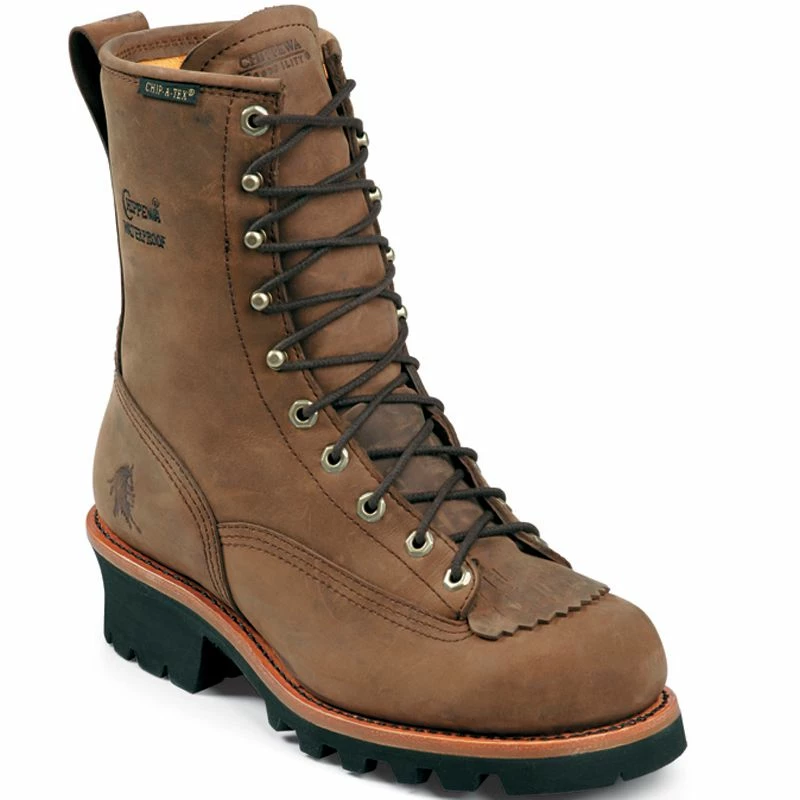 Chippewa Footwear Men's Waterproof Lace To Toe Logger Work Boots 4 Chippewa Footwear Men's Waterproof Lace To Toe Logger Work Boots - Image 2