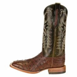 Justin Boot Company Men's Pascoe Kango Cowboy Full Quill Ostrich Cowboy Boots -Justin Boots Store 8096 2