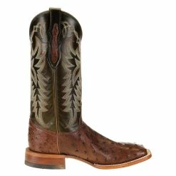 Justin Boot Company Men's Pascoe Kango Cowboy Full Quill Ostrich Cowboy Boots -Justin Boots Store 8096 4