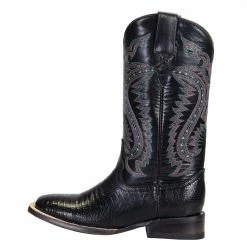 Ferrini Women's Black Teju Lizard Cowgirl Boots 9 Ferrini Women's Black Teju Lizard Cowgirl Boots -Justin Boots Store 8119304070B PG 47 2380