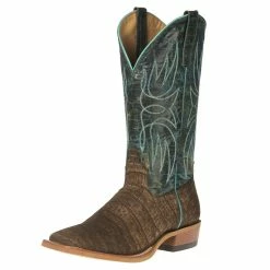 Men's Horse Power Coca Vintage W/Turquoise Dive Top Boots