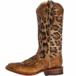 Women's Ferrini Brushed Tan Cowgirl Boots -Justin Boots Store 84293 16 1 669ba58d c275 4213 9244 c6543feef748