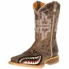 Tin Haul Footwear Youth Sharky Man Eater Brown Top Boots -Justin Boots Store 85532 default l