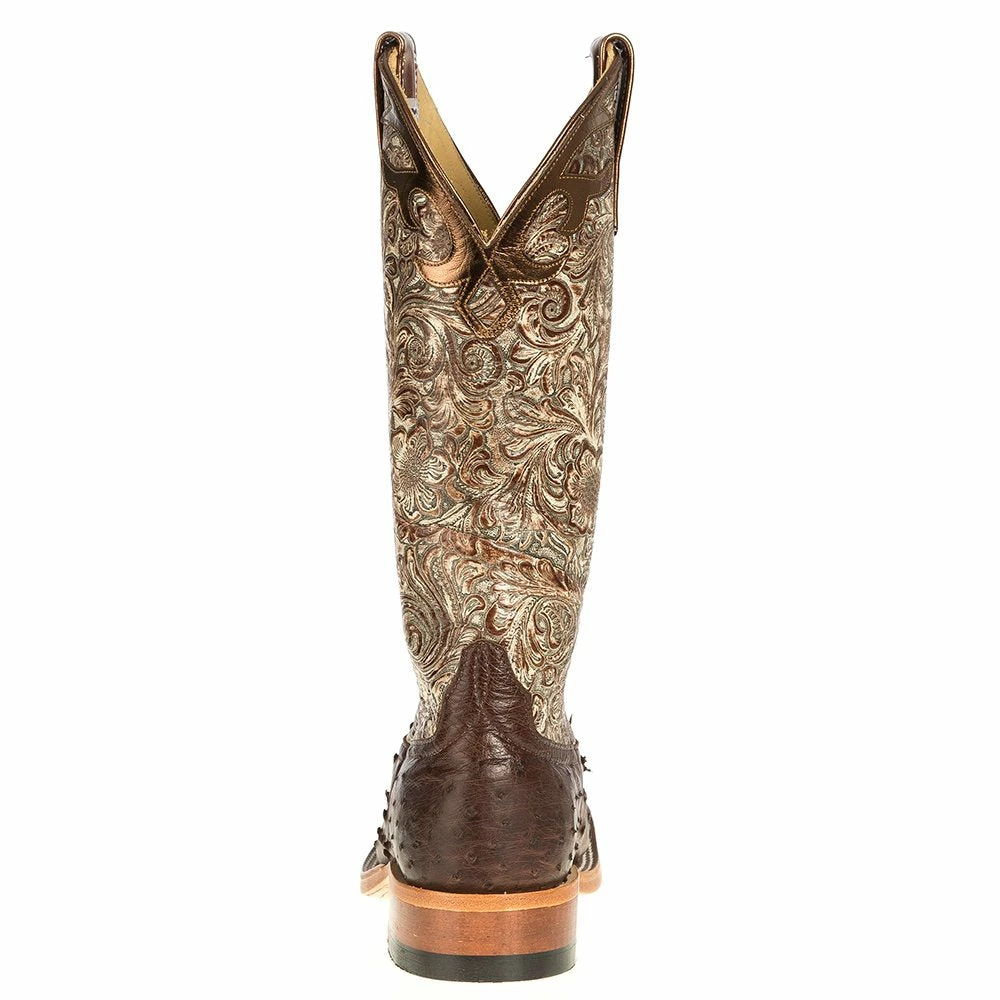 Anderson Bean Women's Kango Tobacco Full Quill Ostrich Boots 6 Anderson Bean Women's Kango Tobacco Full Quill Ostrich Boots - Image 4