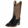 Old West Kids Old West Black Horn Back Gator/Tan Fry Cowboy Boots -Justin Boots Store 98347 default l f5dda3f9 cc29 49cb 814d 324e6356b5af