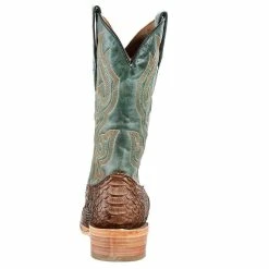 Corral Brown Python Cowboy Boots -Justin Boots Store A4287 4