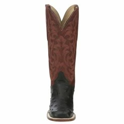 Justin Boots Women`s AQHA Cowgal Black Full Quill Ostrich 13 In Boot 10 Justin Boots Women`s AQHA Cowgal Black Full Quill Ostrich 13 In Boot -Justin Boots Store AQ8650 04