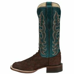 Justin Boots Women`s AQHA Cowgal Cigar Full Quill Ostrich 13 In Boot 9 Justin Boots Women`s AQHA Cowgal Cigar Full Quill Ostrich 13 In Boot -Justin Boots Store AQ8651 03