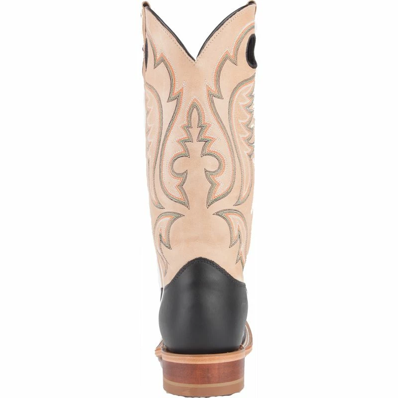 Justin Boot Company Men's Justin Bent Rail Black Burnished Calf Cowboy Boots 5 Justin Boot Company Men's Justin Bent Rail Black Burnished Calf Cowboy Boots - Image 3