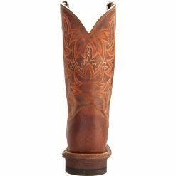 Justin Boots Men's Bent Rail Distressed Cognac Cowboy Boots 9 Justin Boots Men's Bent Rail Distressed Cognac Cowboy Boots -Justin Boots Store BR735 4