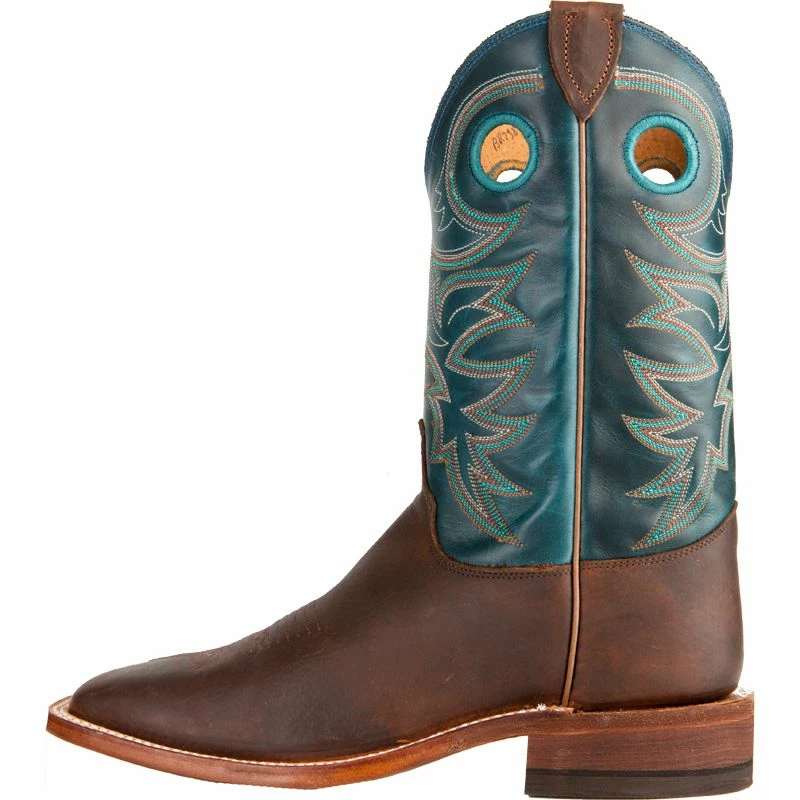 Justin Boot Company Men's Bent Rail Rough Rider Copper Bent Rail Cowboy Boots 5 Justin Boot Company Men's Bent Rail Rough Rider Copper Bent Rail Cowboy Boots - Image 3