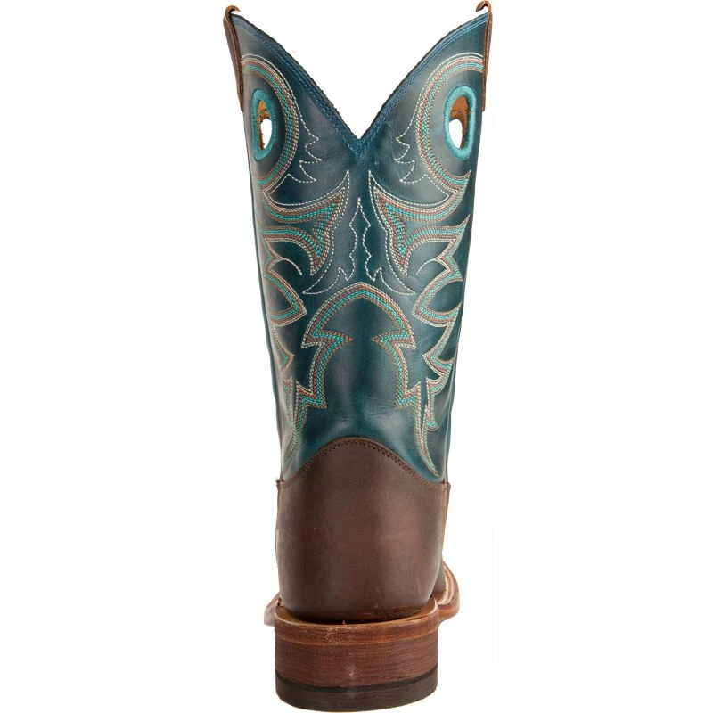 Justin Boot Company Men's Bent Rail Rough Rider Copper Bent Rail Cowboy Boots 6 Justin Boot Company Men's Bent Rail Rough Rider Copper Bent Rail Cowboy Boots - Image 4