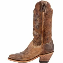Justin Boots Women's Tan Road Brown-11in Matching Top Cowgirl Boots 9 Justin Boots Women's Tan Road Brown-11in Matching Top Cowgirl Boots -Justin Boots Store BRL122 3