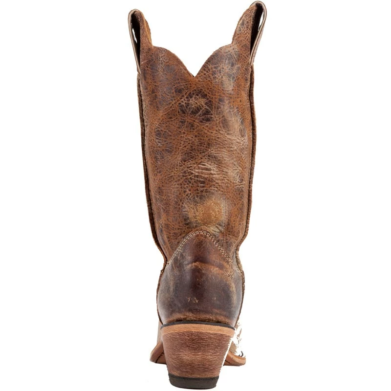 Justin Boots Women's Tan Road Brown-11in Matching Top Cowgirl Boots 6 Justin Boots Women's Tan Road Brown-11in Matching Top Cowgirl Boots - Image 4