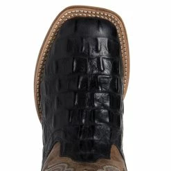 Old West Kids Old West Black Horn Back Gator/Tan Fry Cowboy Boots -Justin Boots Store BSC1829 4 7c8475de cdc3 43e5 9aff cb3b0ba4fa26