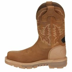 Justin Boots Men's Commander Montana Rust Waterproof 11in. Nano Composite Work Boot 9 Justin Boots Men's Commander Montana Rust Waterproof 11in. Nano Composite Work Boot -Justin Boots Store CR2124 2