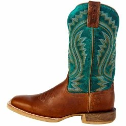 Durango Boots Men`s Durango Rebel Pro Sunseat Wheat 12` Tuscon Teal Top Square Toe -Justin Boots Store DDB0293 3