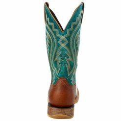 Durango Boots Men`s Durango Rebel Pro Sunseat Wheat 12` Tuscon Teal Top Square Toe -Justin Boots Store DDB0293 4