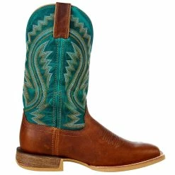 Durango Boots Men`s Durango Rebel Pro Sunseat Wheat 12` Tuscon Teal Top Square Toe -Justin Boots Store DDB0293 5