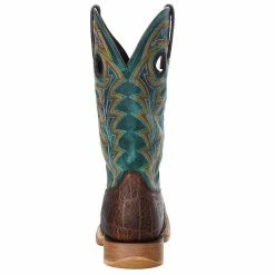 Durango Boots Men's Rebel Pro Safari Elephant 12in. Tidal Teal Top Square Toe Boot -Justin Boots Store DDB0335 4