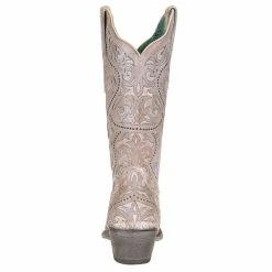 Women's Corral White Full Inlay Boots 10 Women's Corral White Full Inlay Boots -Justin Boots Store G1514 3
