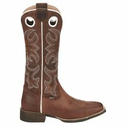 Justin Boots Women's Gypsy Cam Leather Brown Cowgirl Boot -Justin Boots Store GY2980 03