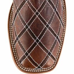Horsepower Men's Sabotage Moka Patchwork Cowboy Boots 9 Horsepower Men's Sabotage Moka Patchwork Cowboy Boots -Justin Boots Store HP1082 2