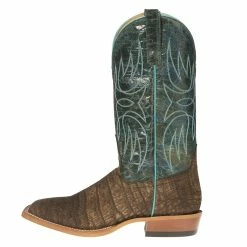 Men's Horse Power Coca Vintage W/Turquoise Dive Top Boots -Justin Boots Store HP1815 2