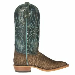 Men's Horse Power Coca Vintage W/Turquoise Dive Top Boots -Justin Boots Store HP1815 4