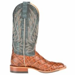 Horsepower Boots Mens Cognac Filet Of Fish Seas The Day Top Cowboy Boots 11 Horsepower Boots Mens Cognac Filet Of Fish Seas The Day Top Cowboy Boots -Justin Boots Store HP1823 4