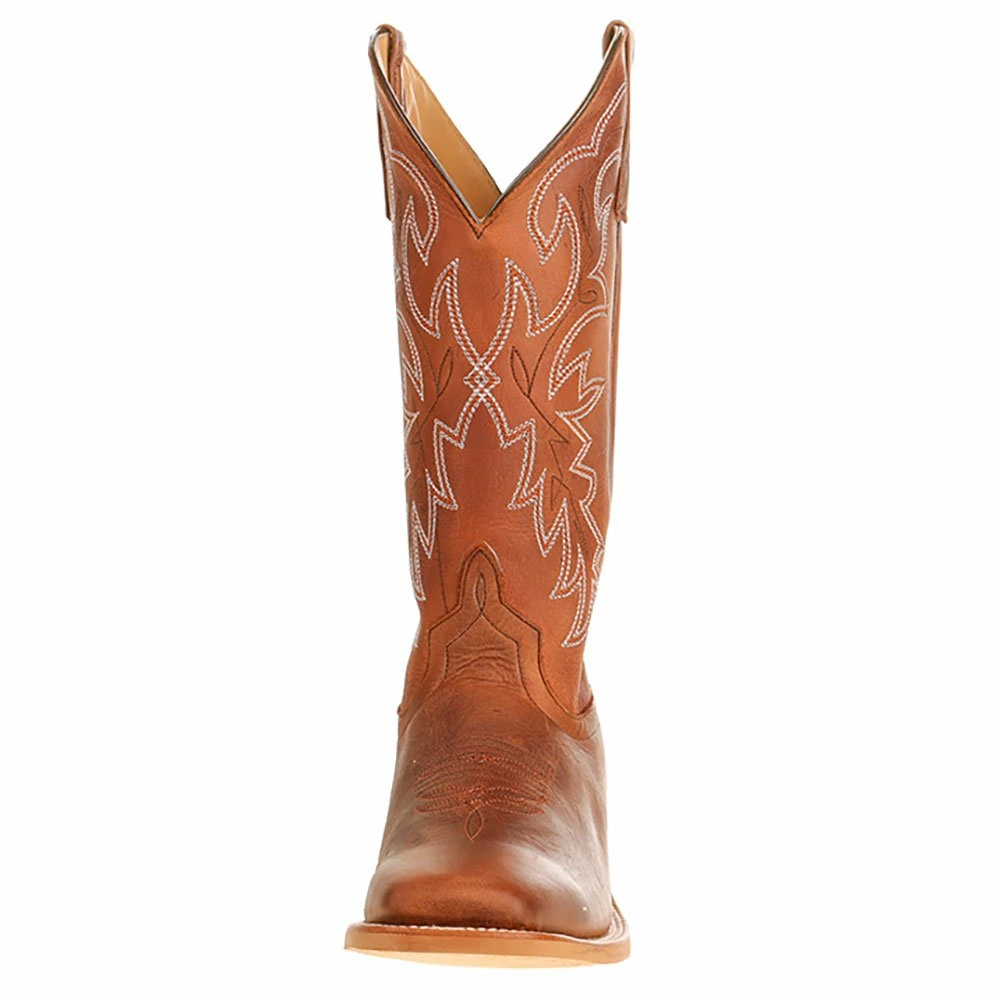 Horsepower Boots Men's Sugared Tang 13in. Sugared Brass Top Square Toe Cowboy Boots 4 Horsepower Boots Men's Sugared Tang 13in. Sugared Brass Top Square Toe Cowboy Boots - Image 2