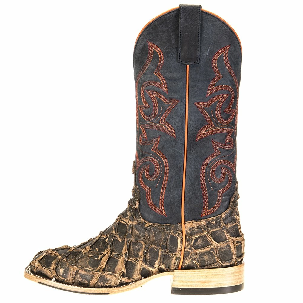 Horsepower Boots Men's Top Hand Toasted Big Bass 13in. Royal Blue Mad Dog Top 5 Horsepower Boots Men's Top Hand Toasted Big Bass 13in. Royal Blue Mad Dog Top - Image 3