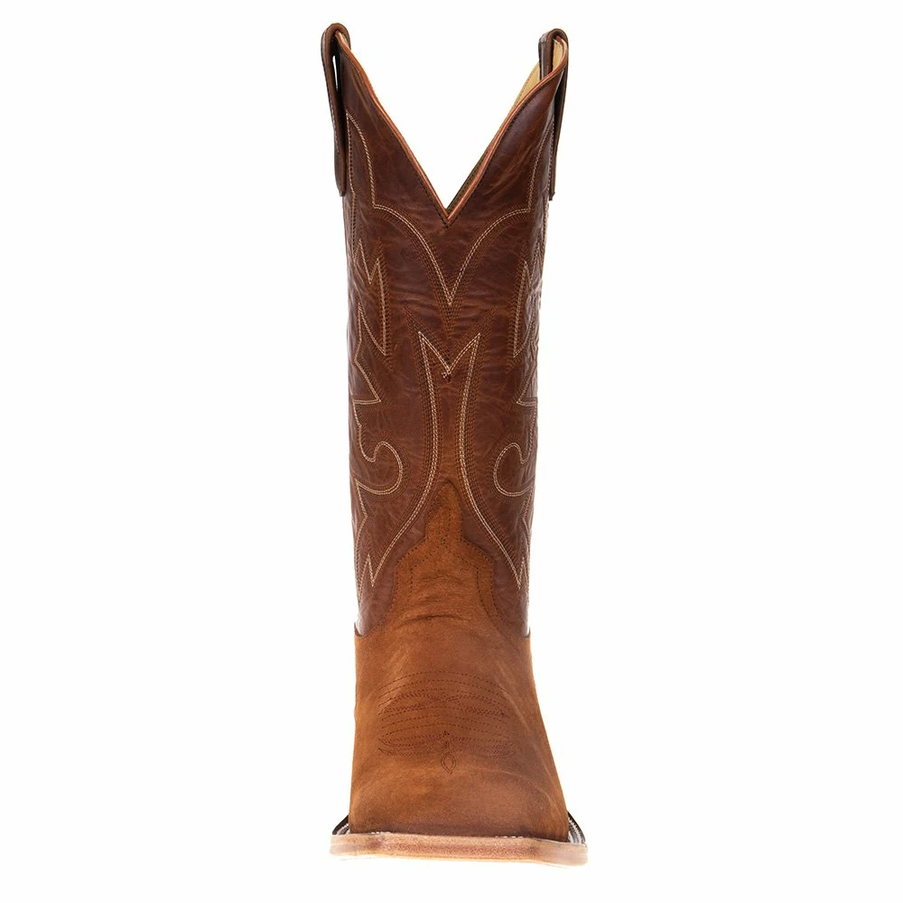 Horsepower Men's Horsepower Hickory Smoked Bacon Roughout 13in. Brown Top Cowboy Boots 4 Horsepower Men's Horsepower Hickory Smoked Bacon Roughout 13in. Brown Top Cowboy Boots - Image 2