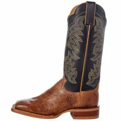 Justin Boots Women's Vintage Cognac Smooth Ostrich Cowgirl Boot -Justin Boots Store JE701 3