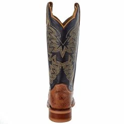 Justin Boots Women's Vintage Cognac Smooth Ostrich Cowgirl Boot -Justin Boots Store JE701 4