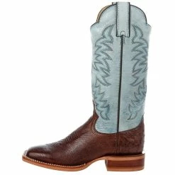 Justin Boots Women's Antique Brown Smooth Ostrich Cowgirl Boot 11 Justin Boots Women's Antique Brown Smooth Ostrich Cowgirl Boot -Justin Boots Store JE702 3