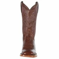 Justin Boots Women's Vintage Cognac Smooth Ostrich Cowgirl Boot -Justin Boots Store JE703 2