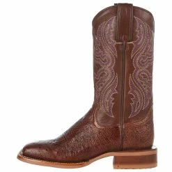 Justin Boots Women's Vintage Cognac Smooth Ostrich Cowgirl Boot -Justin Boots Store JE703 3