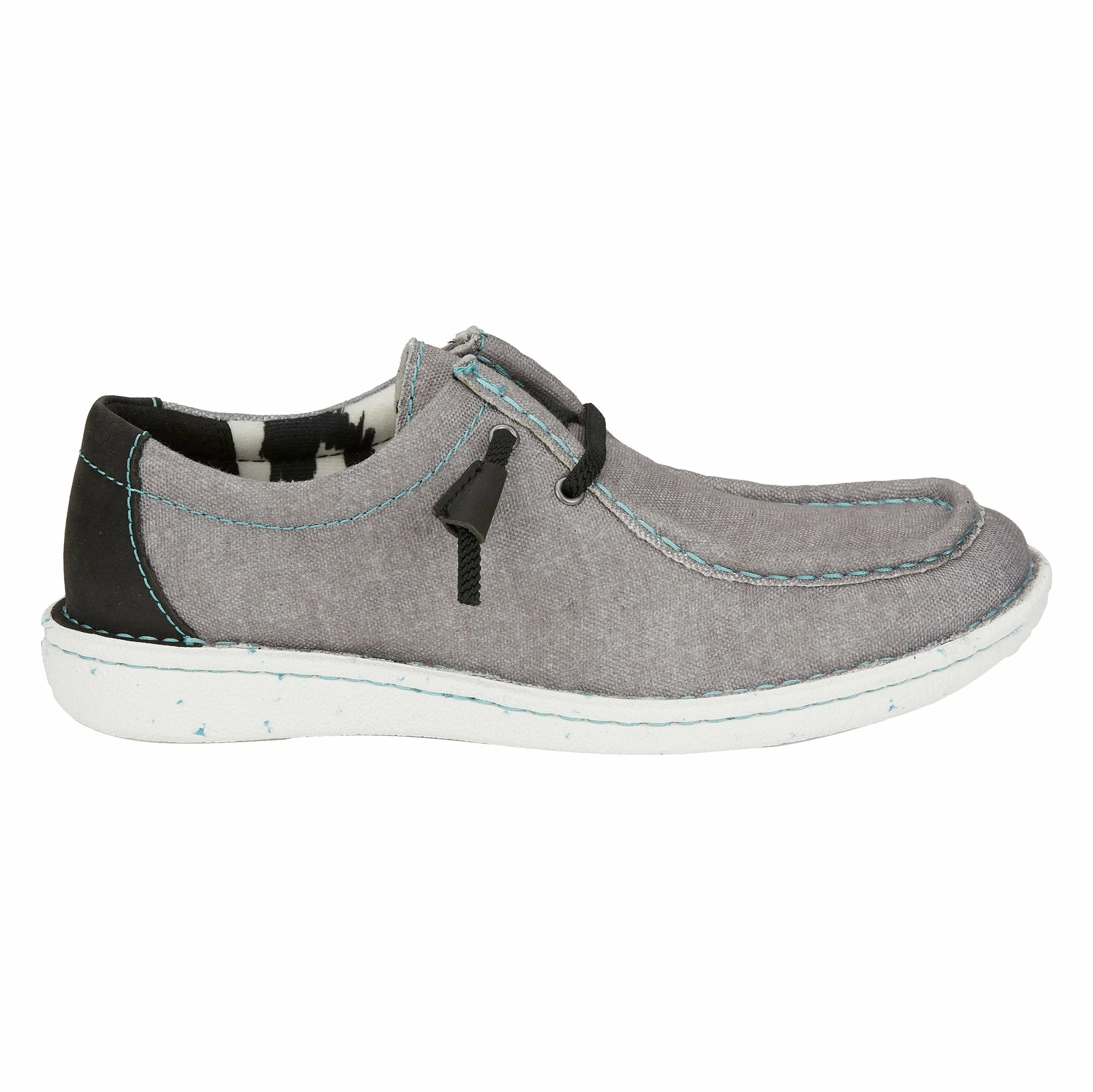 Justin Boots Women's Hazer Steel Grey Casual 4 Justin Boots Women's Hazer Steel Grey Casual - Image 2