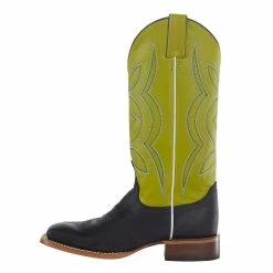 Justin Boots Women's Minick Dusk Black 13` Green Top Boot -Justin Boots Store JP2600 3