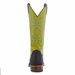 Justin Boots Women's Minick Dusk Black 13` Green Top Boot -Justin Boots Store JP2600 4