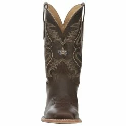Justin Boots Men's George Strait Dillon 11in.Dark Espresso Western Boot -Justin Boots Store JST 001 GR8016 03
