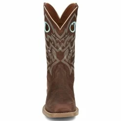 Justin Boots Women's Stampede Liberty Spicy Brown 11 In Top Square Toe Cowgirl Boot 11 Justin Boots Women's Stampede Liberty Spicy Brown 11 In Top Square Toe Cowgirl Boot -Justin Boots Store JST 008 SE2801