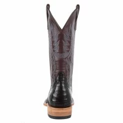 Macie Bean Boots Women`s Top Hand Black Caiman Cowgirl Boot 10 Macie Bean Boots Women`s Top Hand Black Caiman Cowgirl Boot -Justin Boots Store M2002 4
