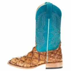 Macie Bean Women's Top Hand Antique Bass Turquoise Top Cowgirl Boots 9 Macie Bean Women's Top Hand Antique Bass Turquoise Top Cowgirl Boots -Justin Boots Store M2008 2
