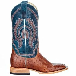 Macie Bean Boots Macie Bean Cohnac Lux FQ OST/Navy -Justin Boots Store M2012 5